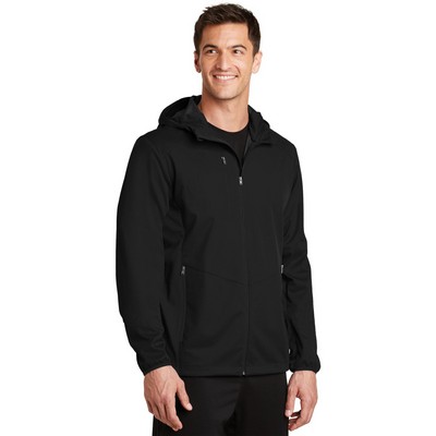 Port Authority® Active Hooded Soft Shell Jacket