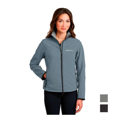 Port Authority® Women's Glacier Soft Shell Embroidered Jacket