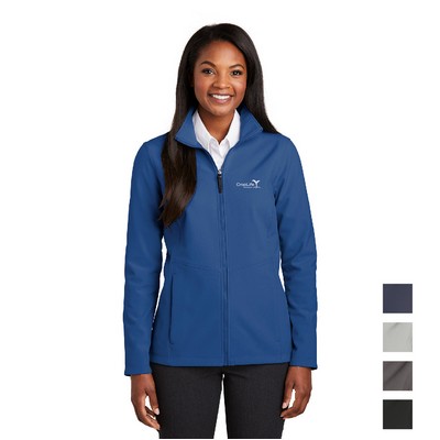 Port Authority® Women's Collective Soft Shell Embroidered Jacket
